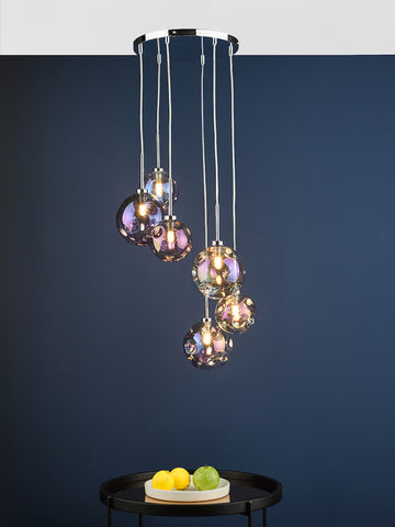 Mira 6 Light Cluster Pendant