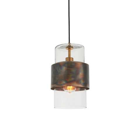 Luster Single Pendant - Bronze