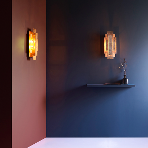Hestia Wall Light - Antique Gold