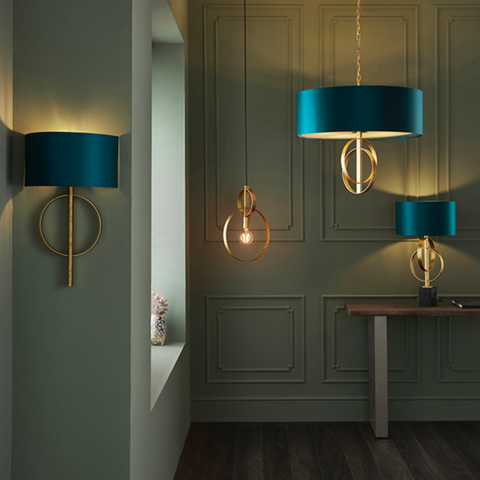 Astrid 5lt Pendant - Gold Leaf