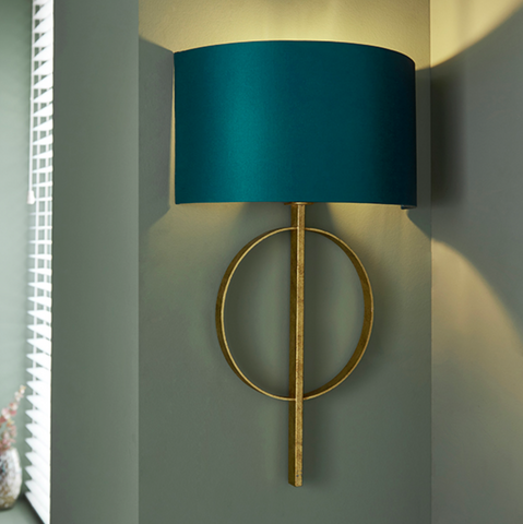 Astrid Wall Light - Gold Leaf