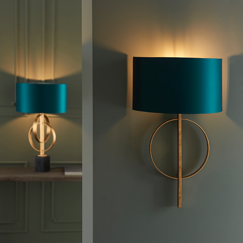 Astrid Wall Light - Gold Leaf