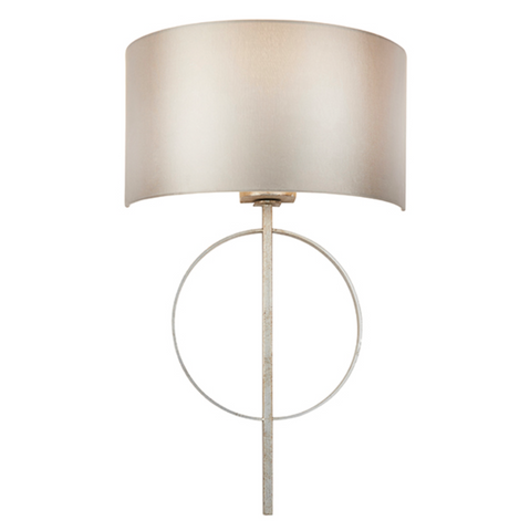Astrid Wall Light - Silver Leaf