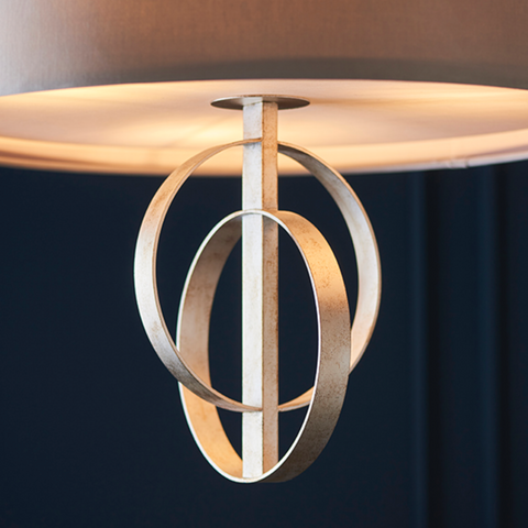 Astrid 5lt Pendant - Silver Leaf